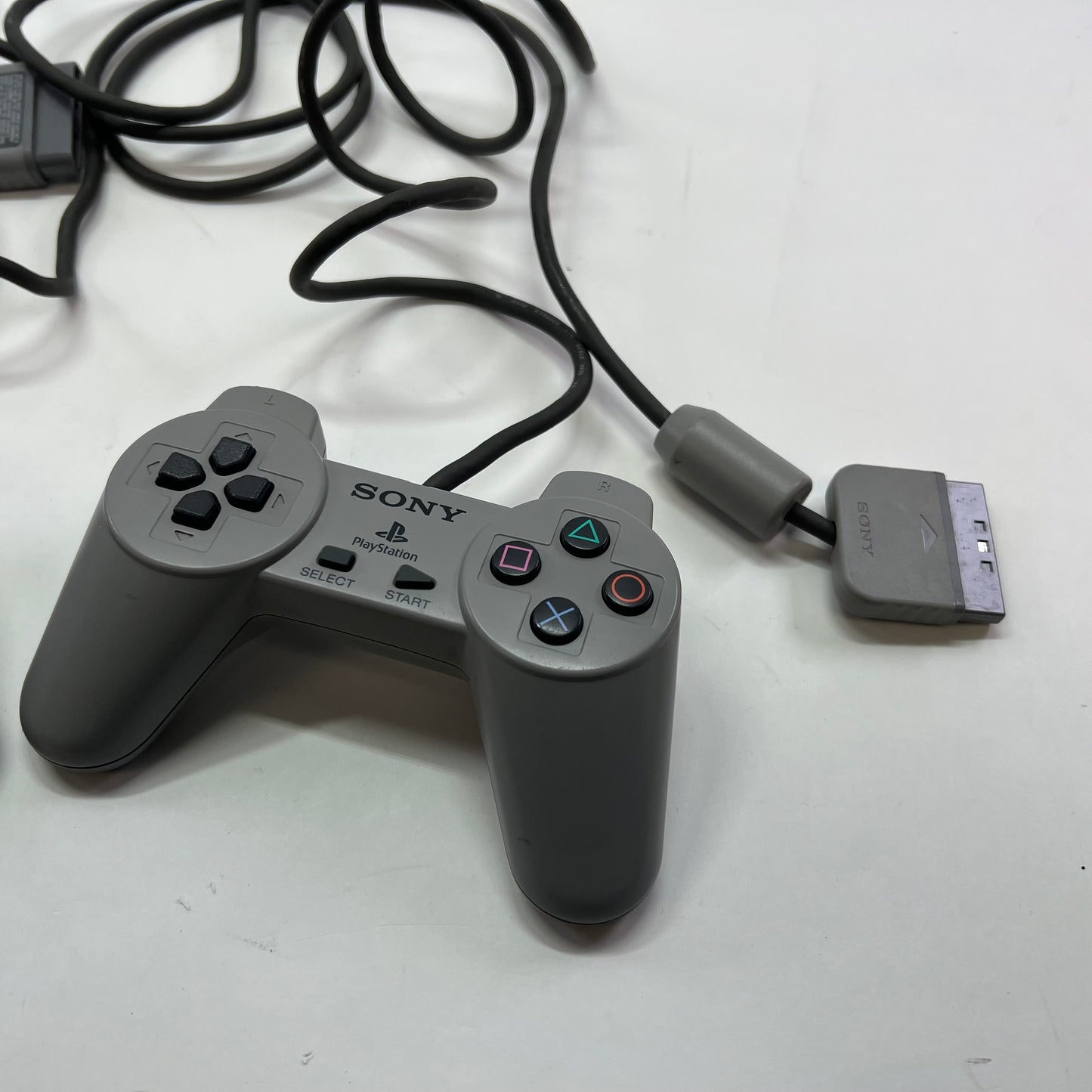 Sony PlayStation 2 PS2 DualShock 2 Wired Controller Gray Lot SCPH-1200