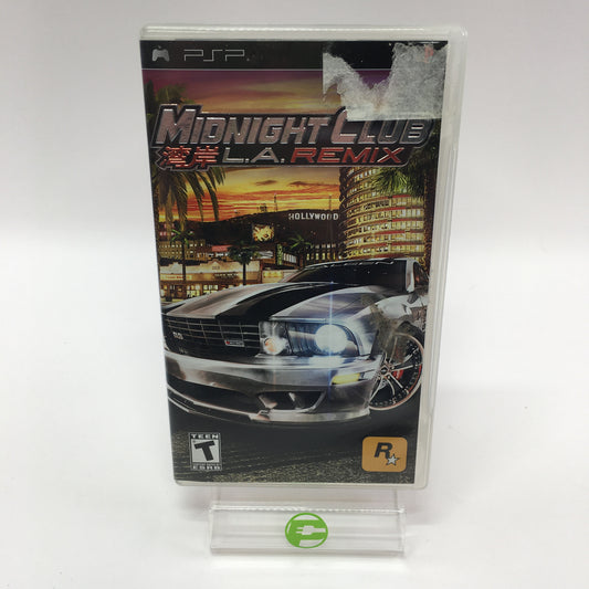 Midnight Club LA Remix (Sony PlayStation Portable PSP, 2008) CIB