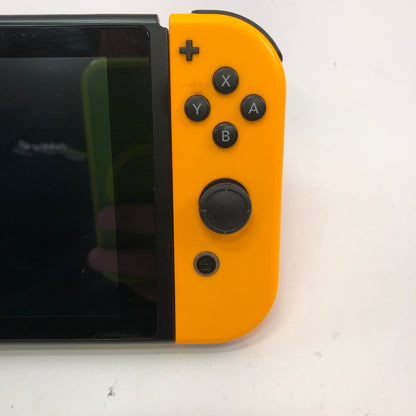 Nintendo Switch v2 Video Game Console Only HAC-001(-01) Wario Colors Joycon 