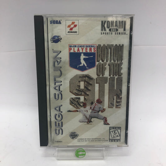 Bottom of the 9th (Sega Saturn, 1996) Complete in Original Box w Manual CIB