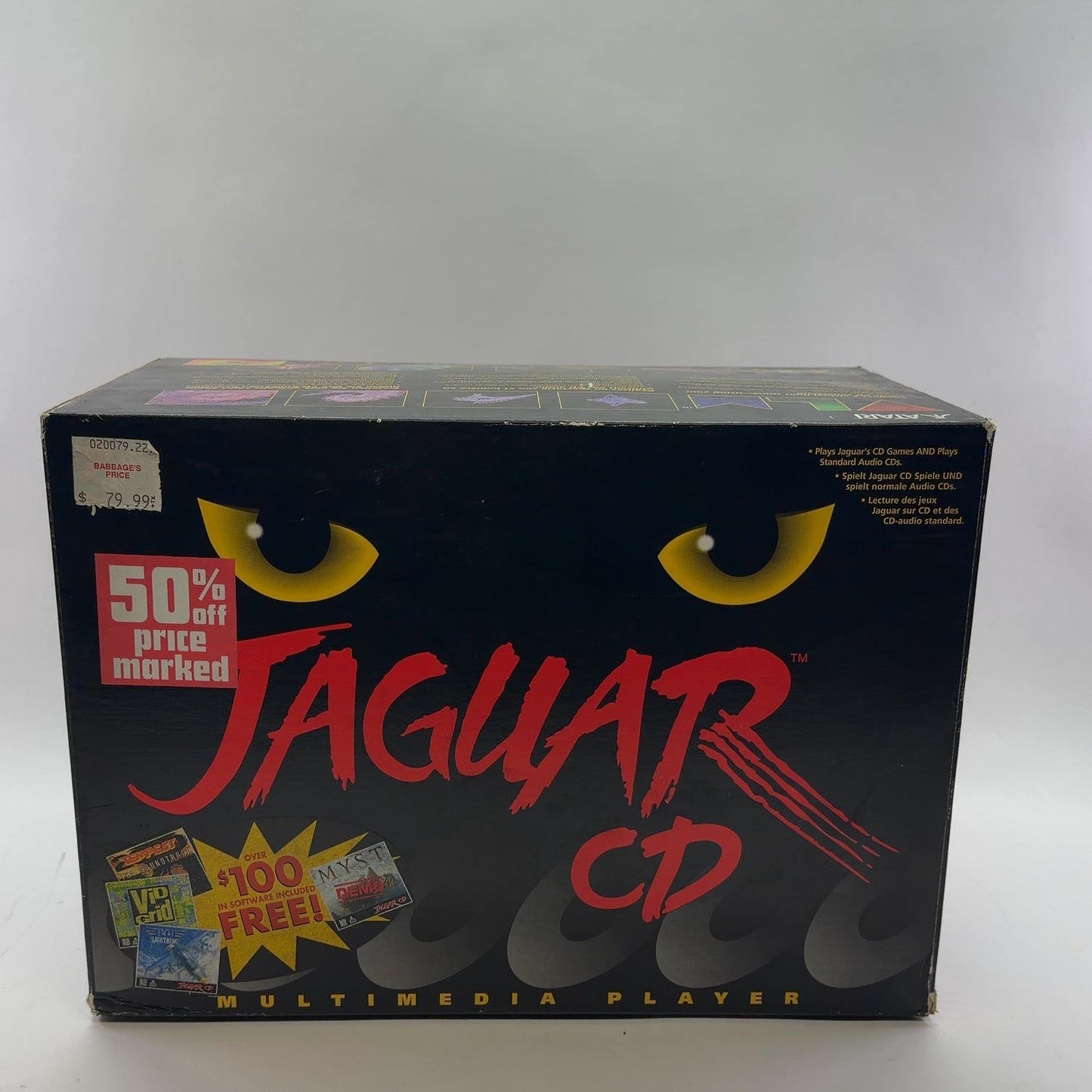 Atari Jaguar CD Console Bundle J8800