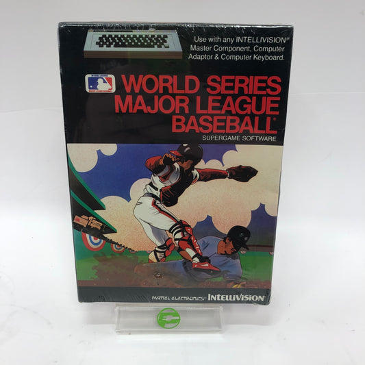 New World Series Major League Baseball (Mattel Intellivision 1982)Factory Sealed