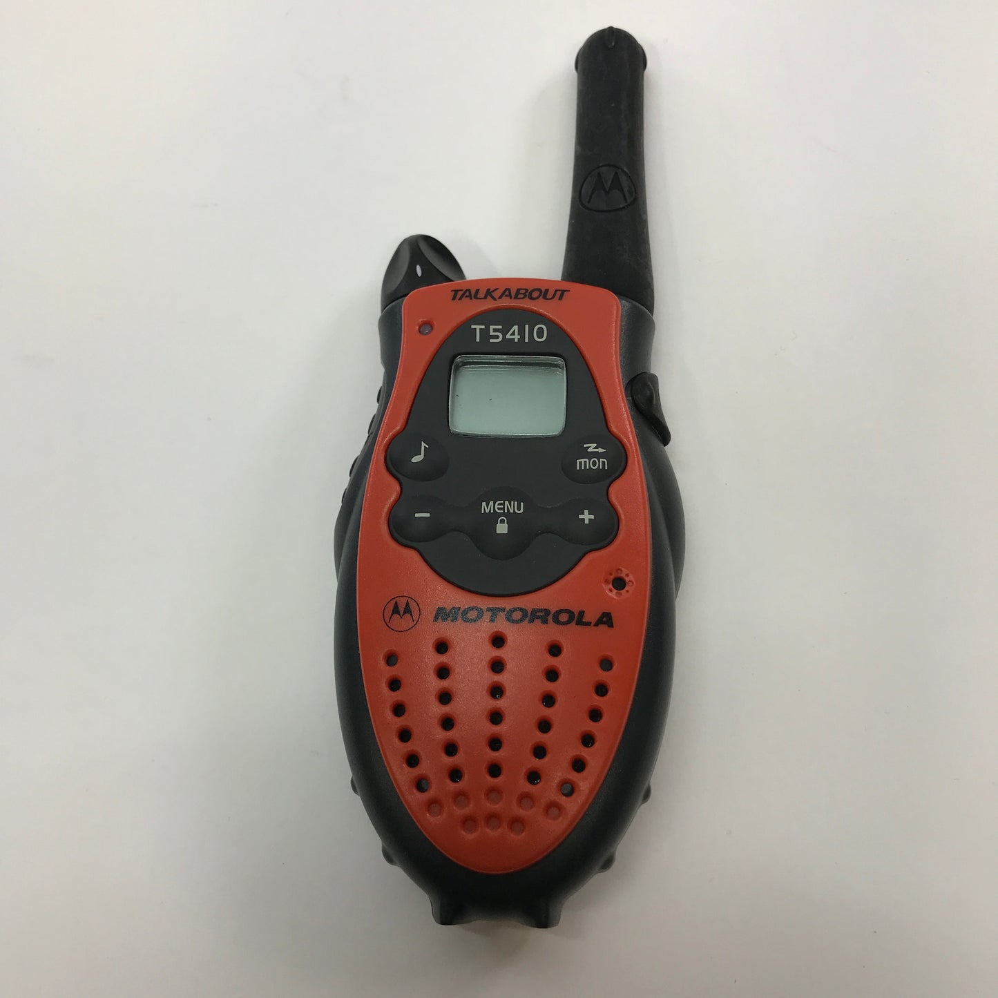 Motorolla Talkabout T5410 Walkie Talkie w Charging Base Tested and Working