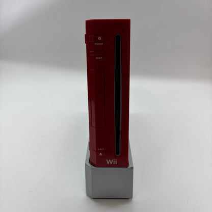 Nintendo Wii Video Game Console RVL-001 Red