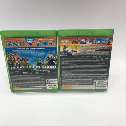 Skylanders Superchargers and Skylanders Trap Team Bundle, Xbox One, Games Only