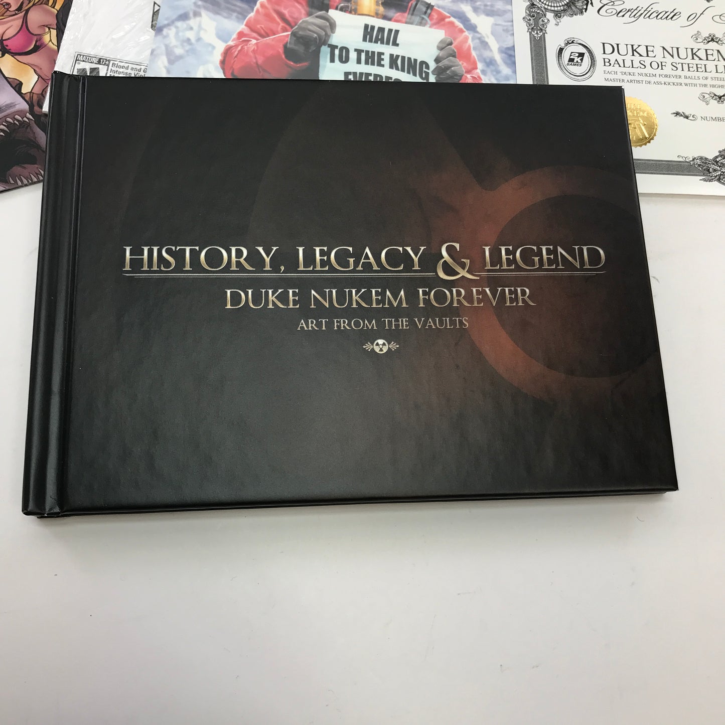 Duke Nukem Forever [Balls Of Steel Edition] (PC, 2011) Complete in Original Box