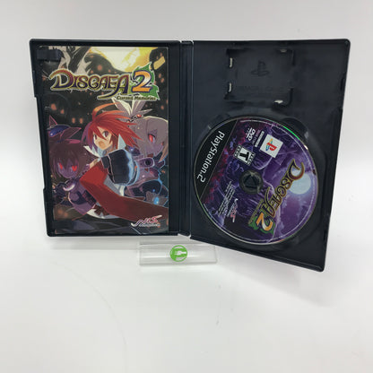 Disgaea 2 Cursed Memories (Sony PlayStation 2 PS2, 2006) CIB w Registration Card