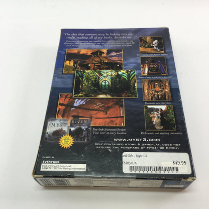 Myst Bundle[Myst, Myst III Exile (Factory Sealed), Myst IV Revelation and Riven]