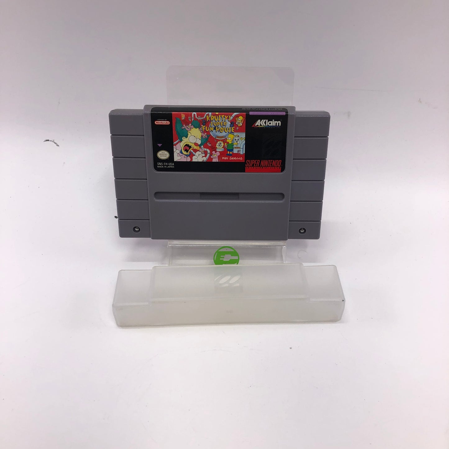 Krusty's Super Fun House (Super Nintendo SNES, 1992) Cartridge Only