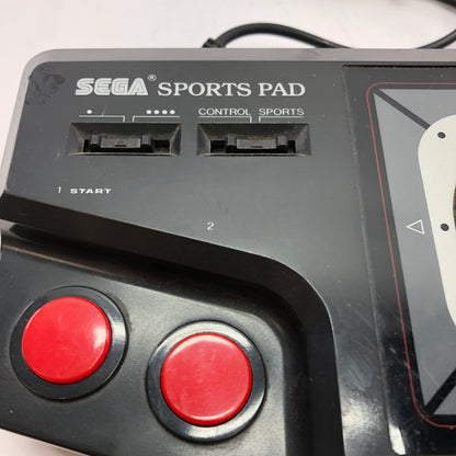 Sega Sports Pad Black Model 3040, Vintage Roller Controller for Sega Systems