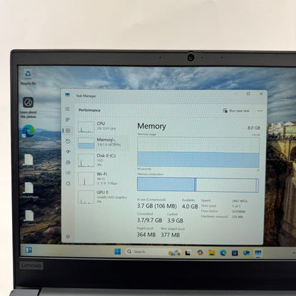 Lenovo ThinkPad E14 Gen 1 SL10W47313 14" i5-10210U 2.1GHz 8GB RAM 500GB SSD