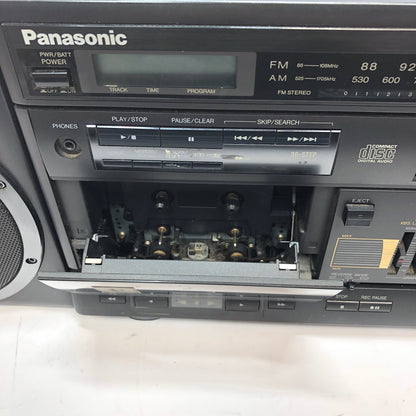 Panasonic RX-DS650 Portable Stereo Component CD System CD Player AM/FM Radio