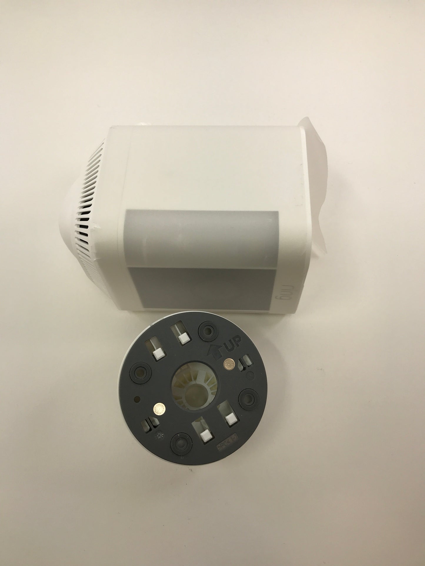 Ring Spotlight Cam Plus Outdoor Wireless Battery Security Camera - White