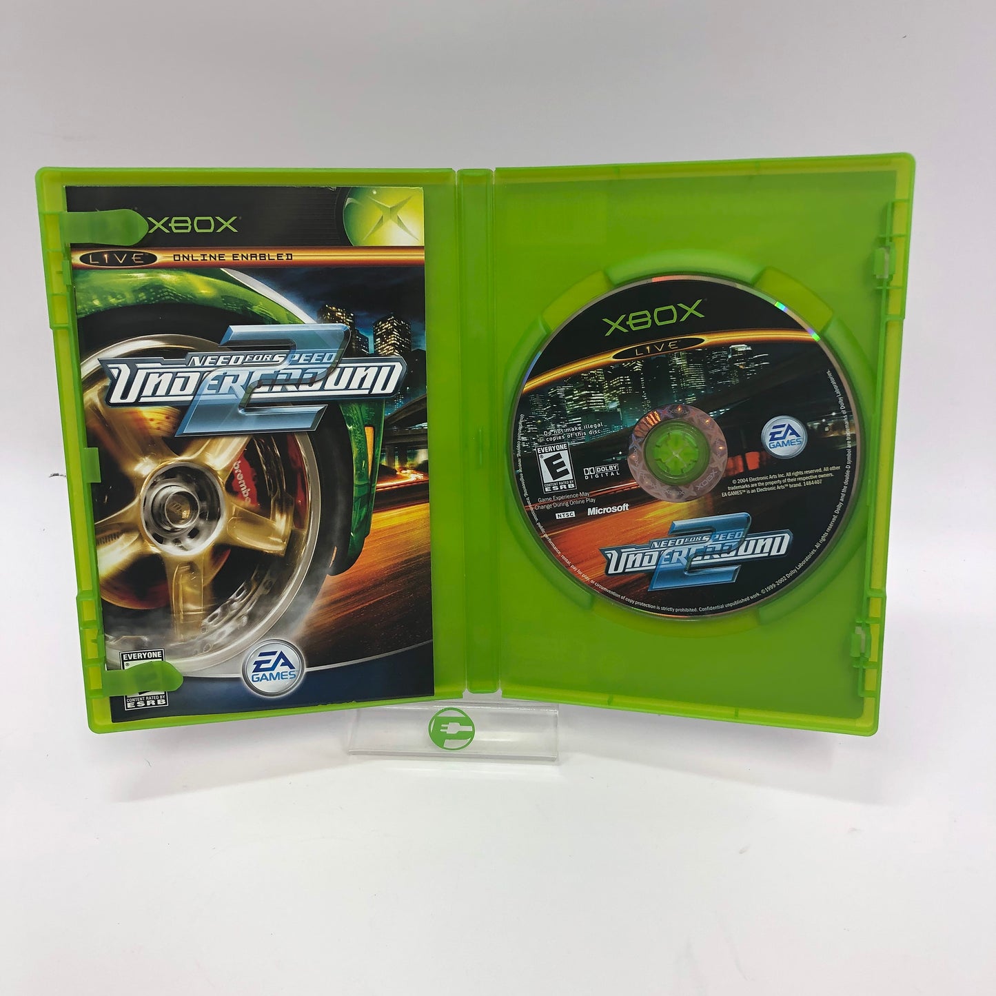 Need for Speed Underground 2 (Microsoft Xbox, 2004) Complete In Box w Manual CIB
