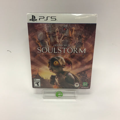 New Oddworld: Soulstorm [Day One Oddition] (Sony PlayStation 5 PS5, 2021) Sealed