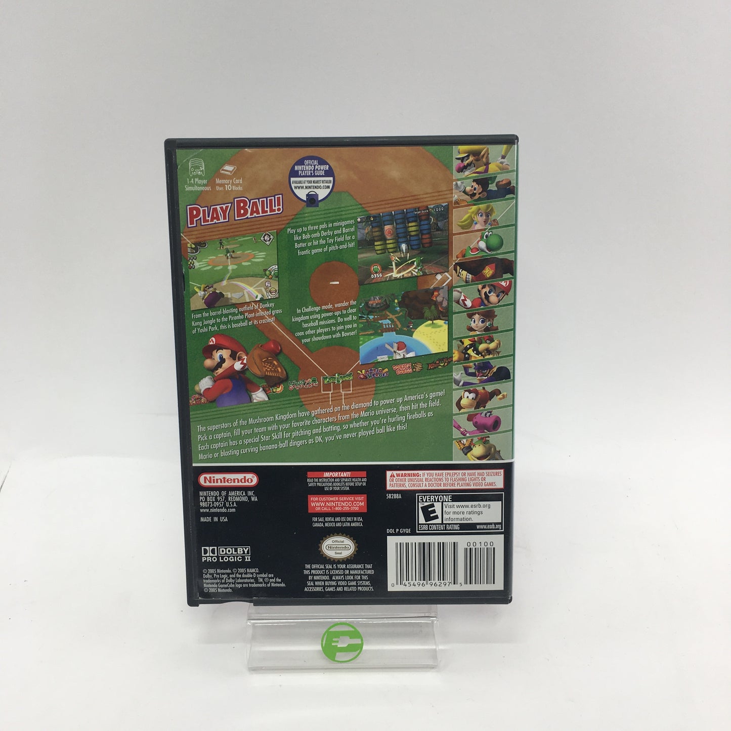 Mario Sports Bundle, 3 GameCube Games, Tested and Working