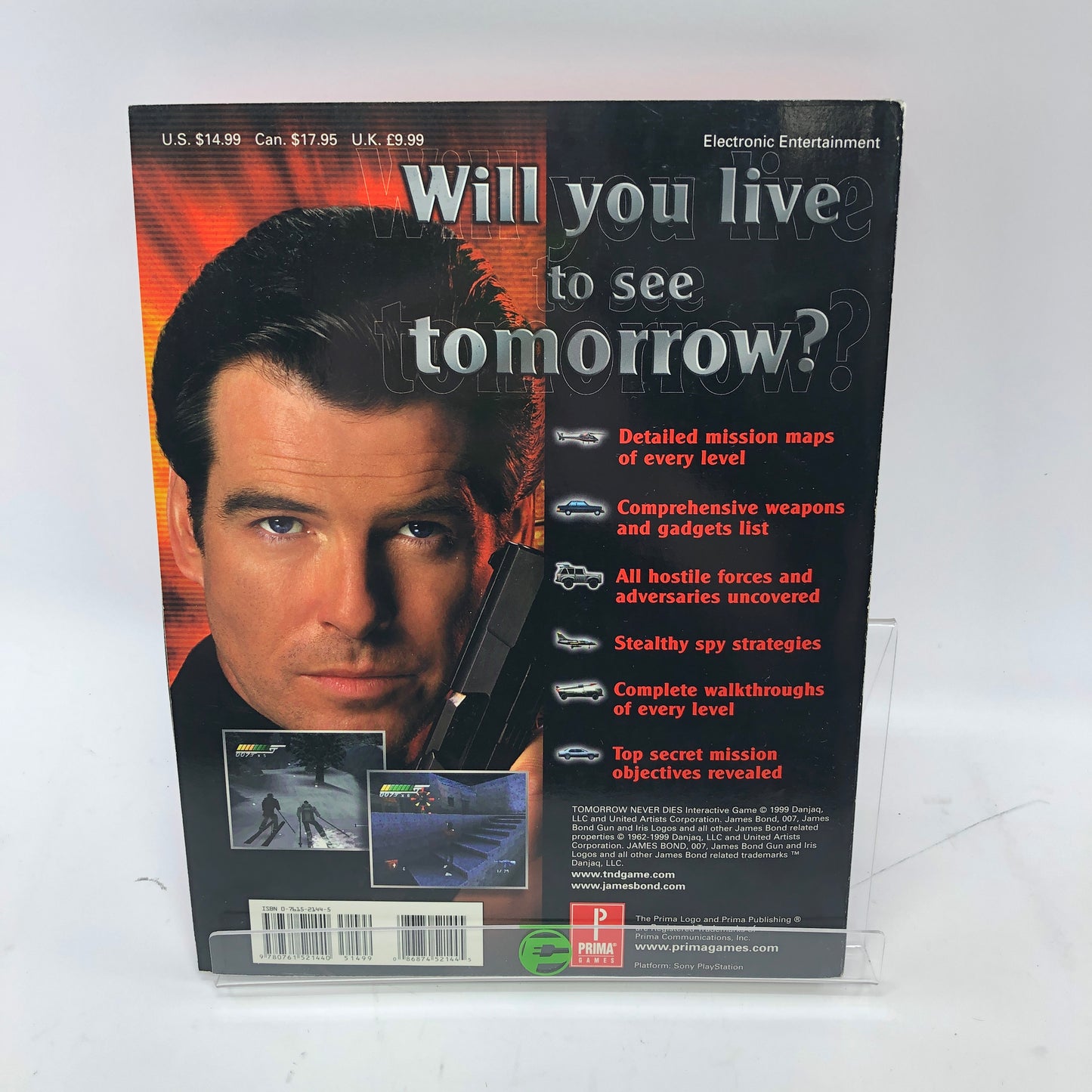 Prima Strategy Guide Lot [Nitro Kart, Syphon Filter 2,007 Tomorrow Never Dies]