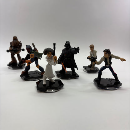 Lot of 6 Disney Infinity 3.0 Star Wars Trilogy Toy Figures INF