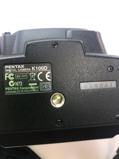 Pentax K100D 6MP Digital Single-Lens Reflex Camera