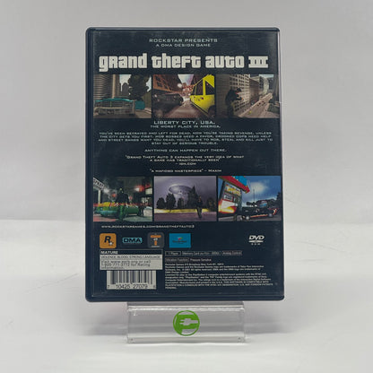 Grand Theft Auto III (Sony PlayStation 2 PS2, 2001)