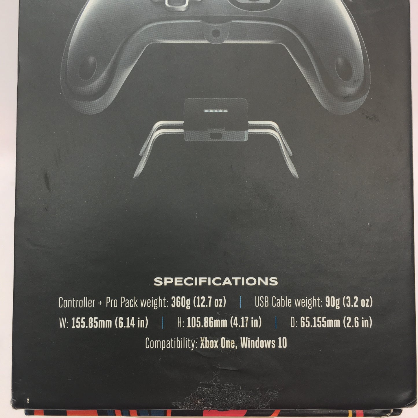 Microsoft Fusion by PowerA Black w Original Box and All Replaceable Parts