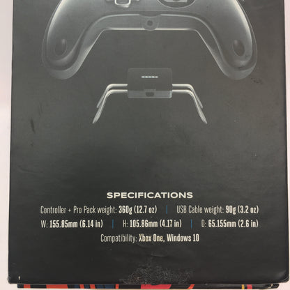 Microsoft Fusion by PowerA Black w Original Box and All Replaceable Parts