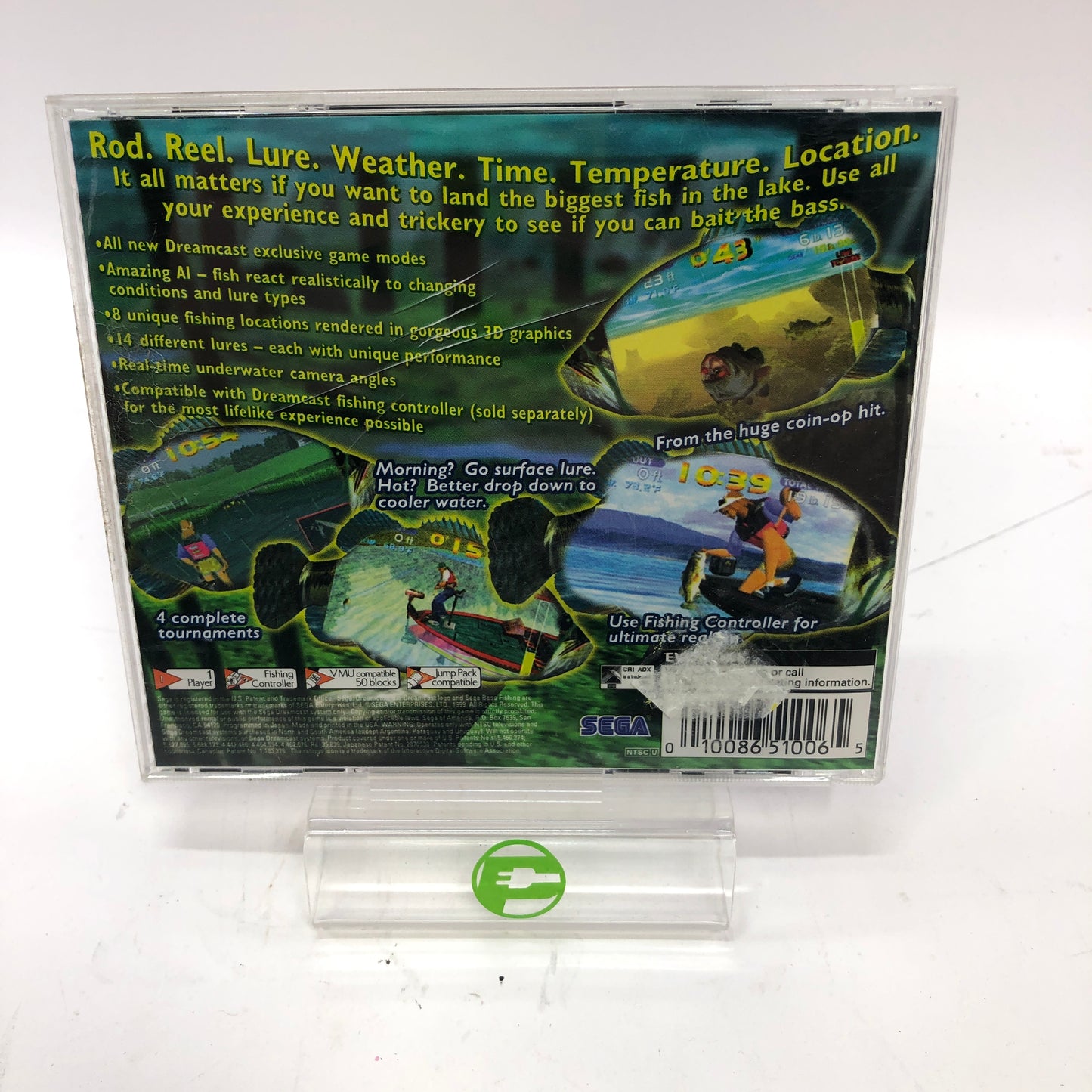 Sega Bass Fishing and Marine Fishing Bundle, Both CIB, Sega Dreamcast Games