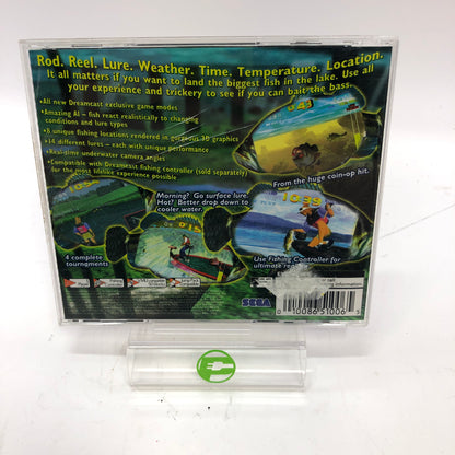 Sega Bass Fishing and Marine Fishing Bundle, Both CIB, Sega Dreamcast Games