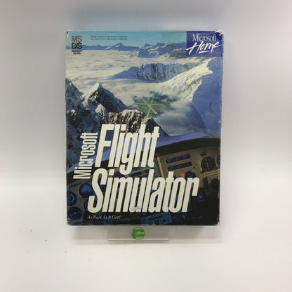Microsoft Flight Simulator [MS-DOS] (PC, 1994) Complete in Original Box, CIB