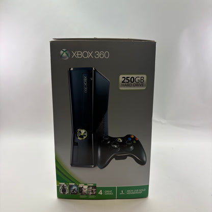 Microsoft Xbox 360 S 250GB Console Gaming System Black 1439