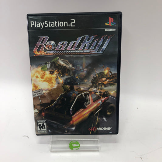 Roadkill (Sony PlayStation 2 PS2, 2003) CIB w Registration Card