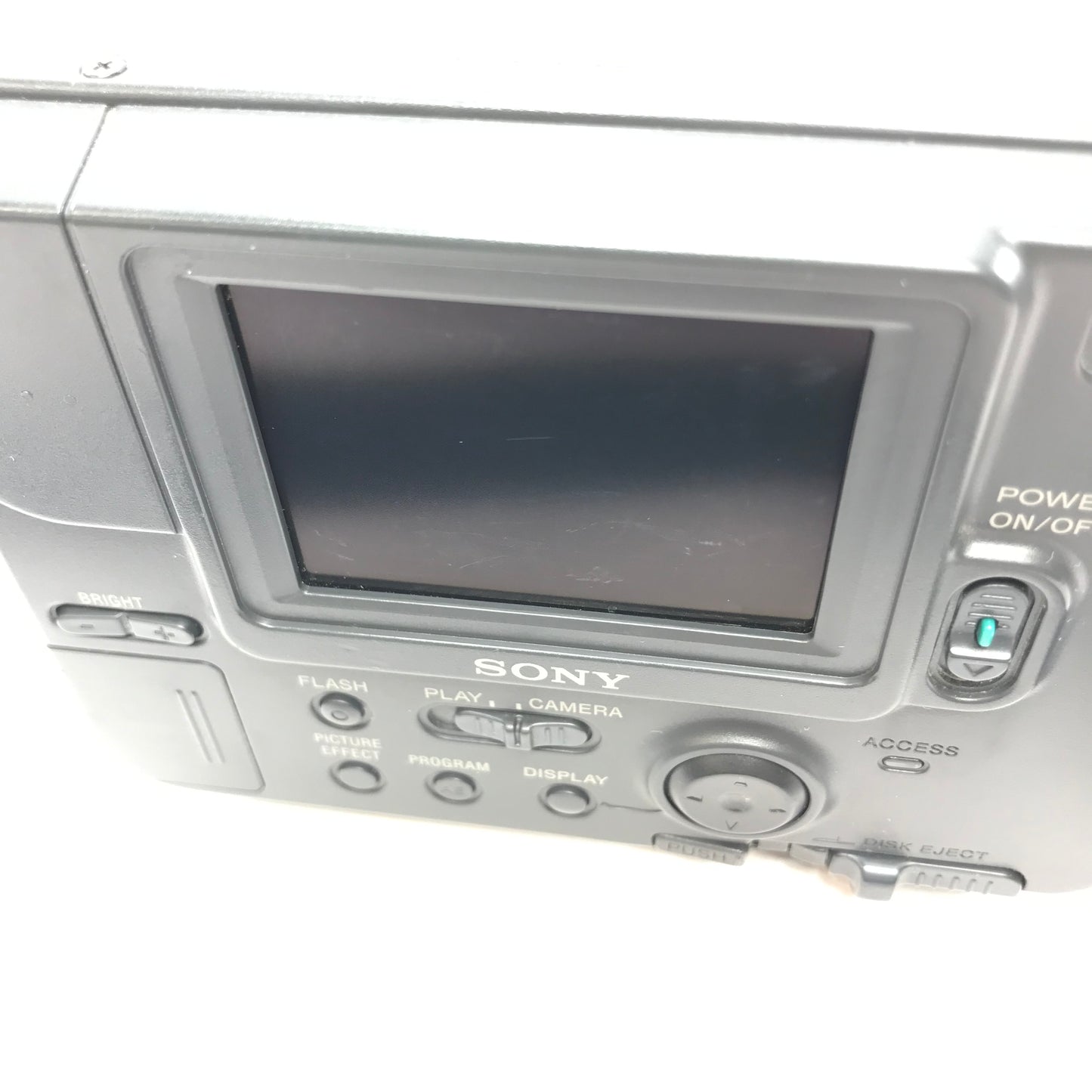 Sony MVC-FD75 0.35MP Compact Digital Camera W/ Strap, Battery, And Floppy Disk