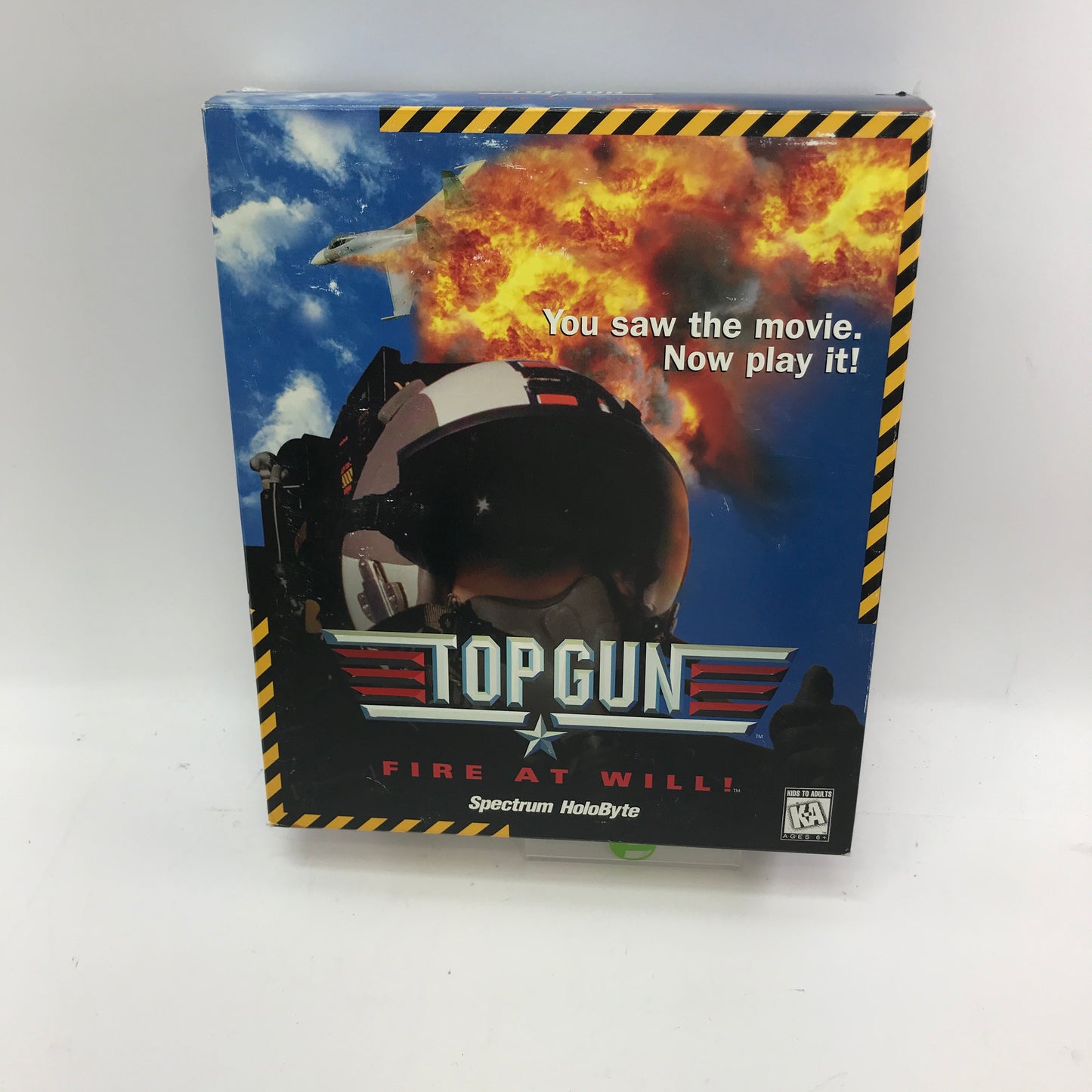 Top Gun Fire at Will (PC, 1996) Complete in Original Big Box CIB