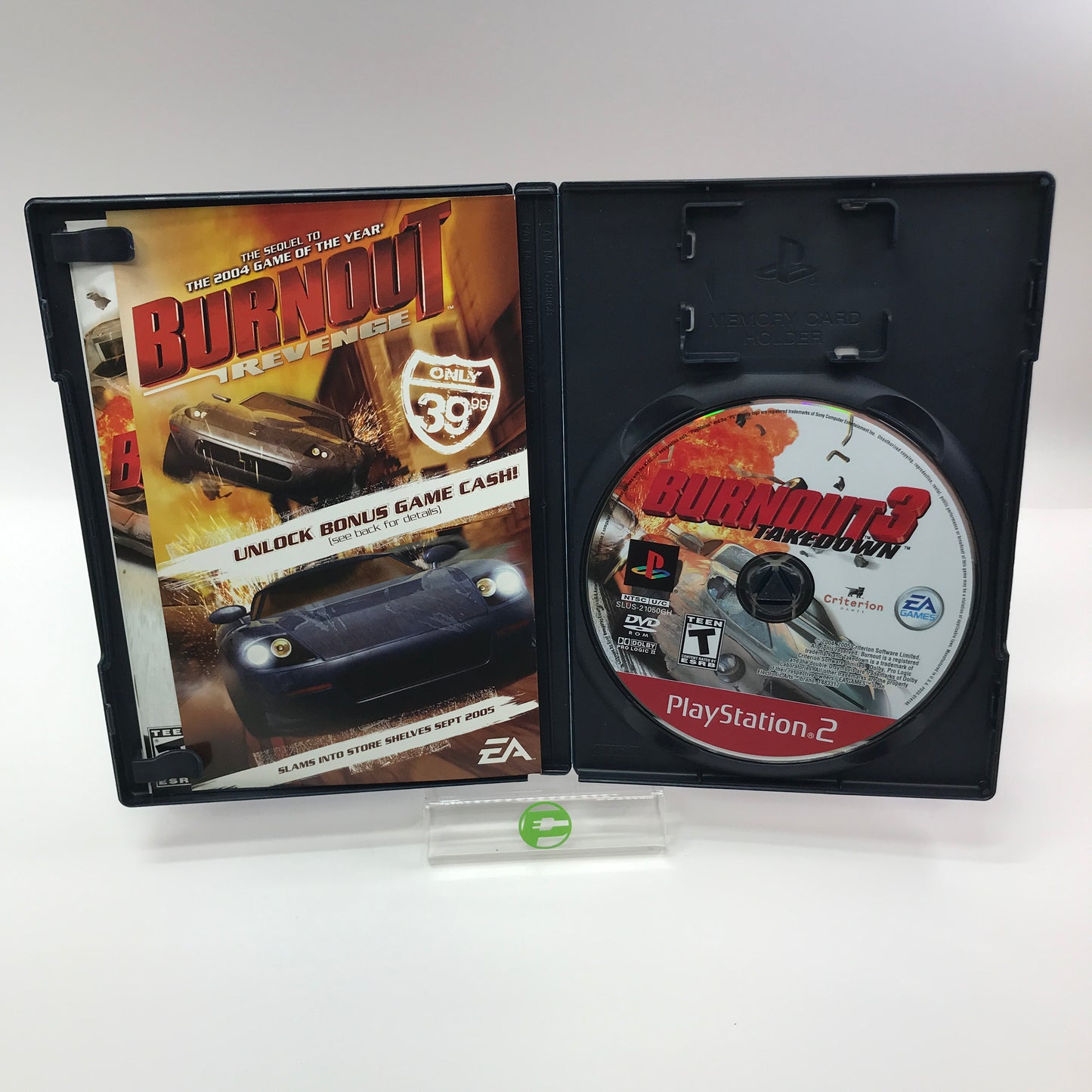 Burnout 3 Takedown [Greatest Hits] (Sony PlayStation 2 PS2, 2004) CIB