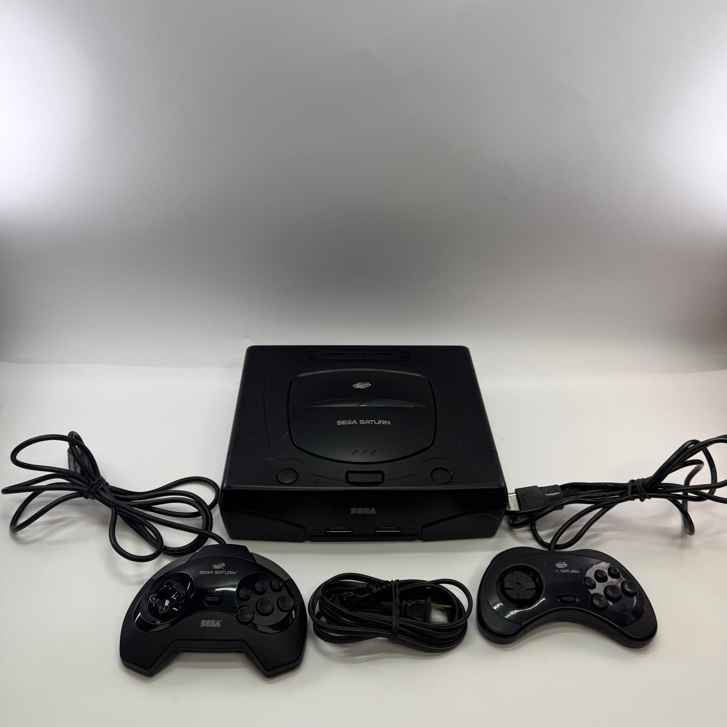 Sega Saturn Model 1 Handheld Video Game Console Black MK-80000A