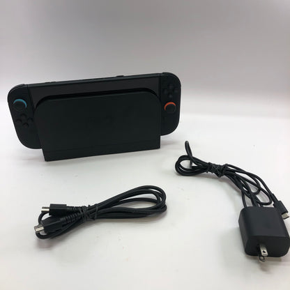 Nintendo Switch v2 Video Game Console Black w Dock and Original Joycons