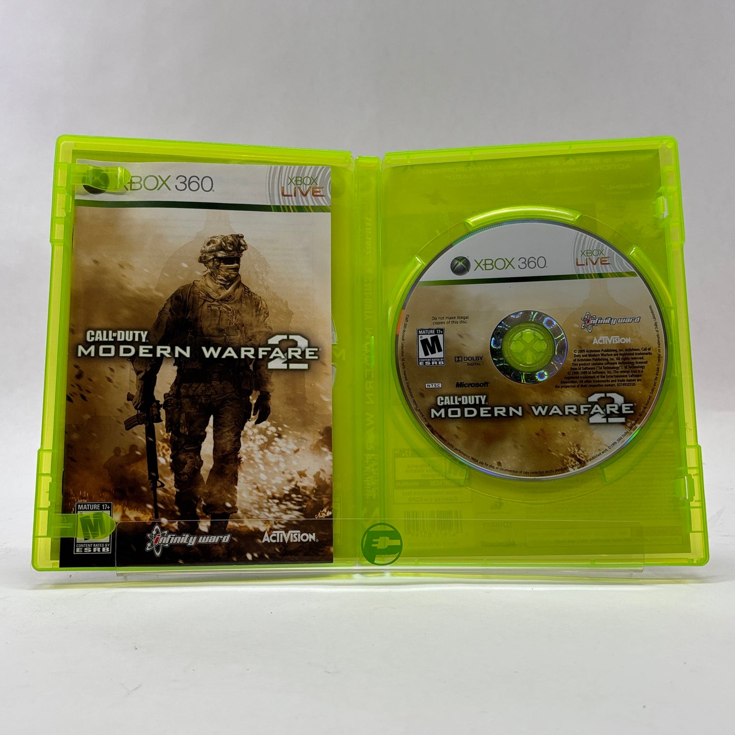 Call of Duty Modern Warfare 2 (Microsoft Xbox 360, 2009)