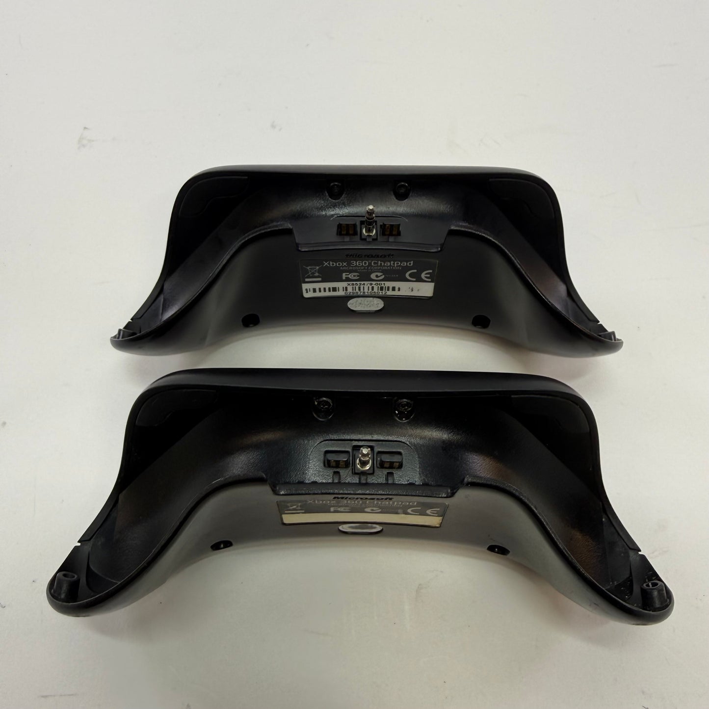 Lot of 2 Microsoft Xbox 360 Chatpad Black X852479-001
