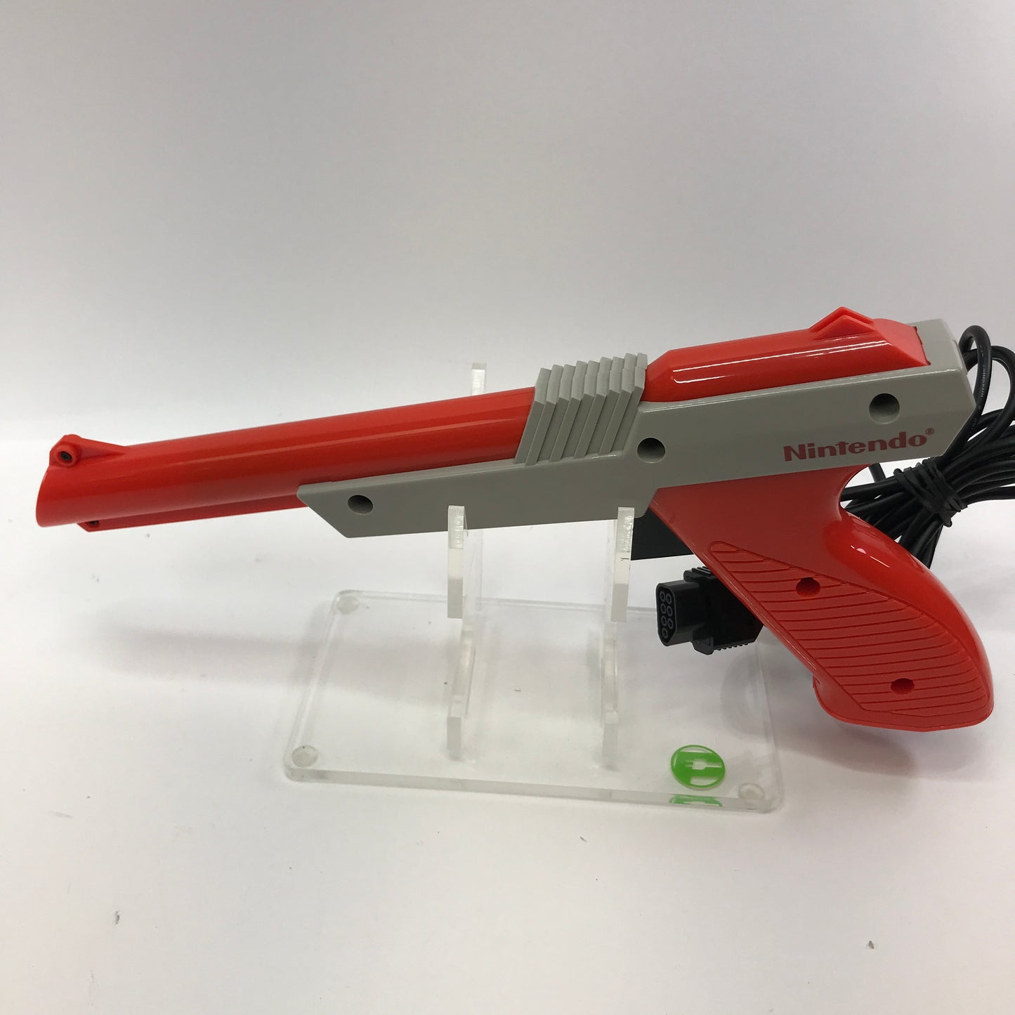 Nintendo NES Zapper Controller NES-005 Fire Orange Working w Duck Hunt