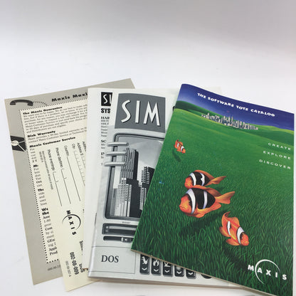 Maxis Sim City Bundle [Sim City, Sim City 2000, Sim Town and Sim Isle]