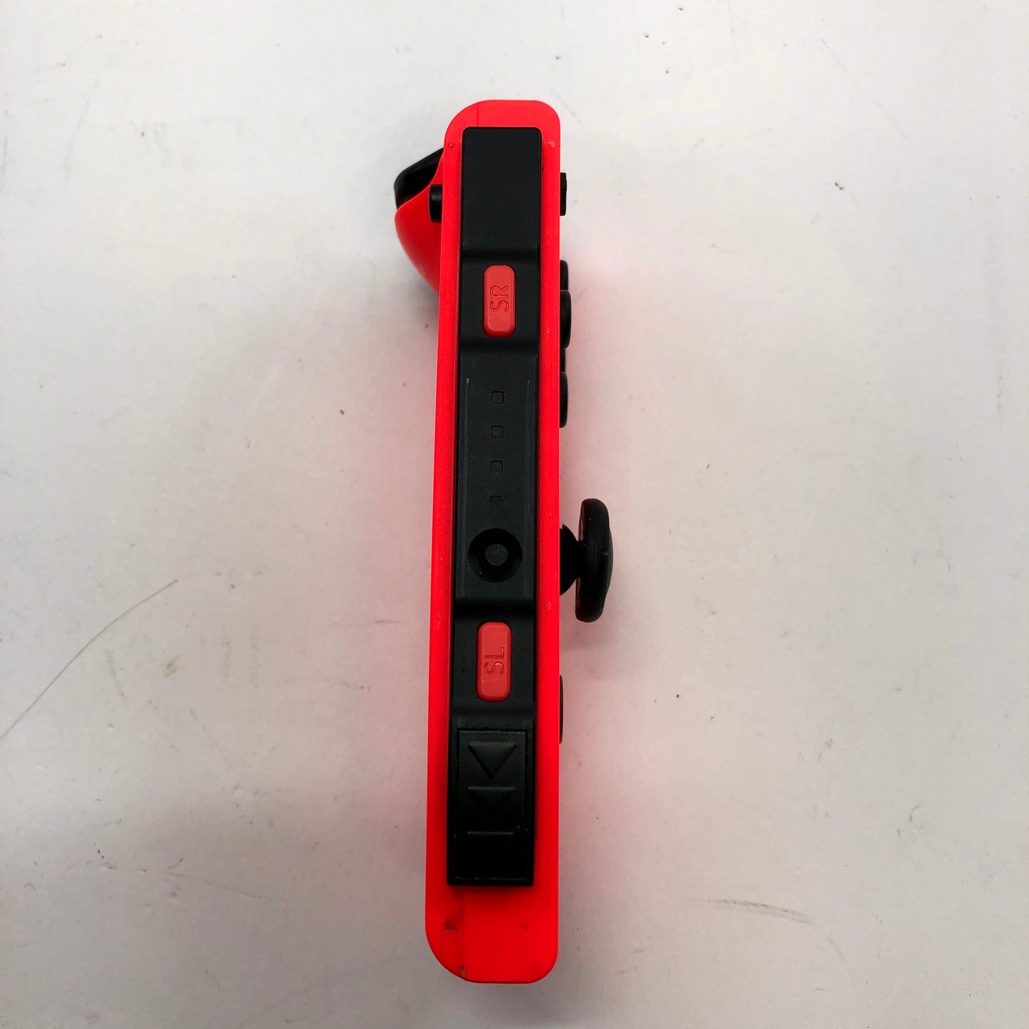 Broken Nintendo Switch Red/ Blue Joy-Con w Power A Grip, Broken Release Button