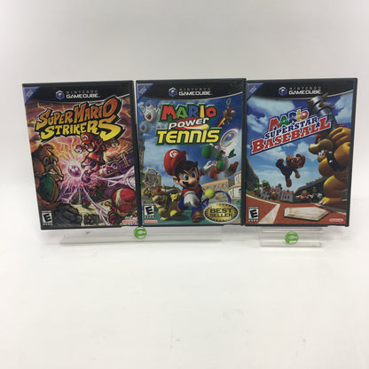 Mario Sports Bundle, 3 GameCube Games, Tested and Working