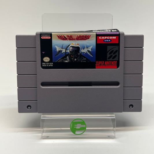 UN Squadron (Super Nintendo SNES, 1991) Cartridge Only