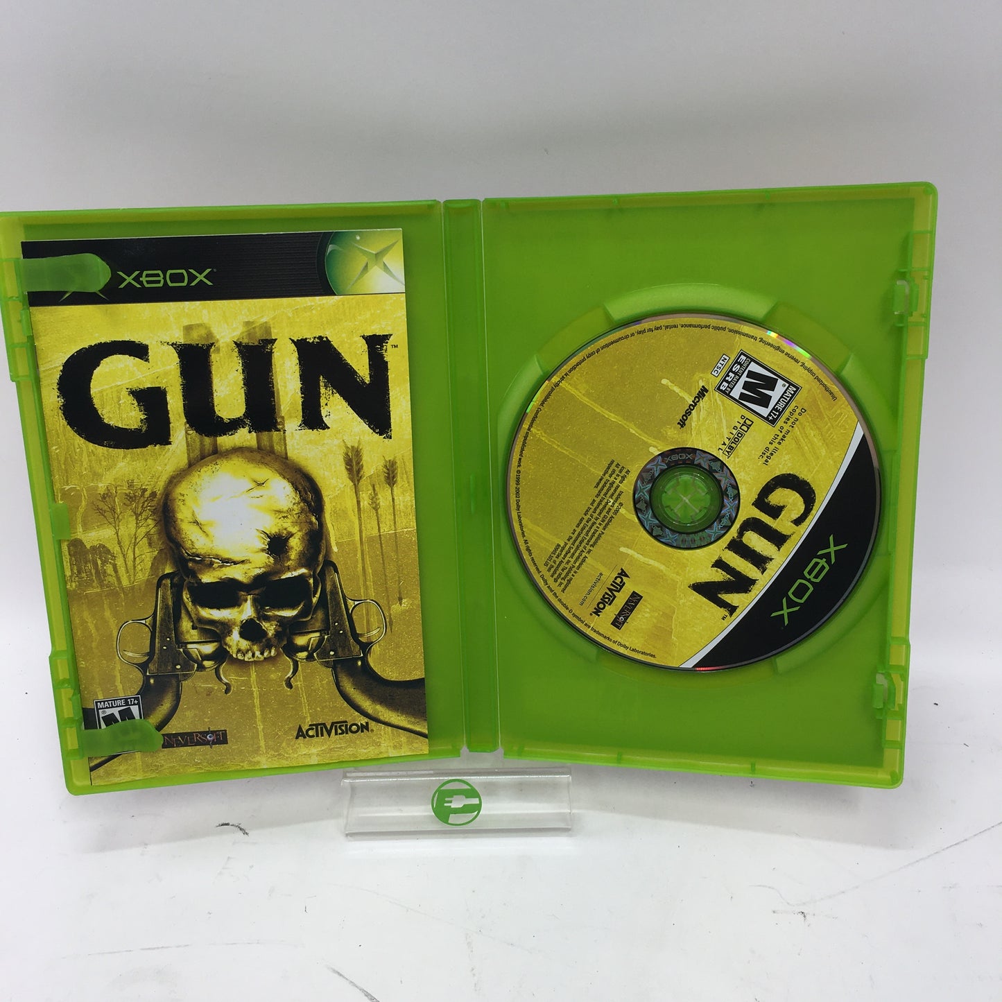 Gun (Microsoft Xbox, 2005) Complete in Original Box and Manual, CIB