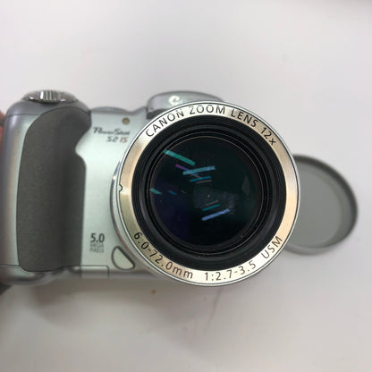 Broken Cannon Powershot s215 Digitial Camera PC1130 No Power Parts Only READ