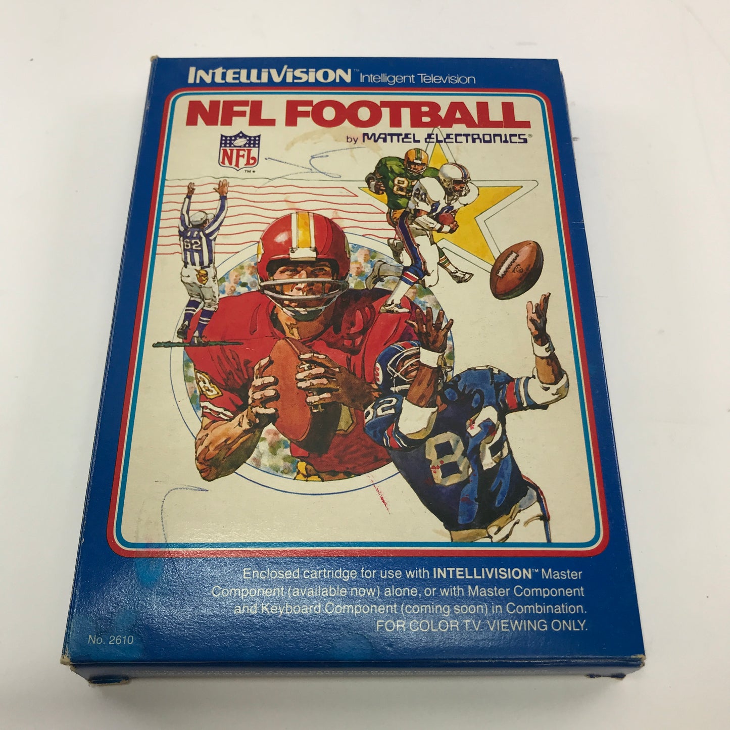 Intellivision Master Component Sports Games [NFL Football, Tennis and More]