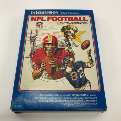 Intellivision Master Component Sports Games [NFL Football, Tennis and More]