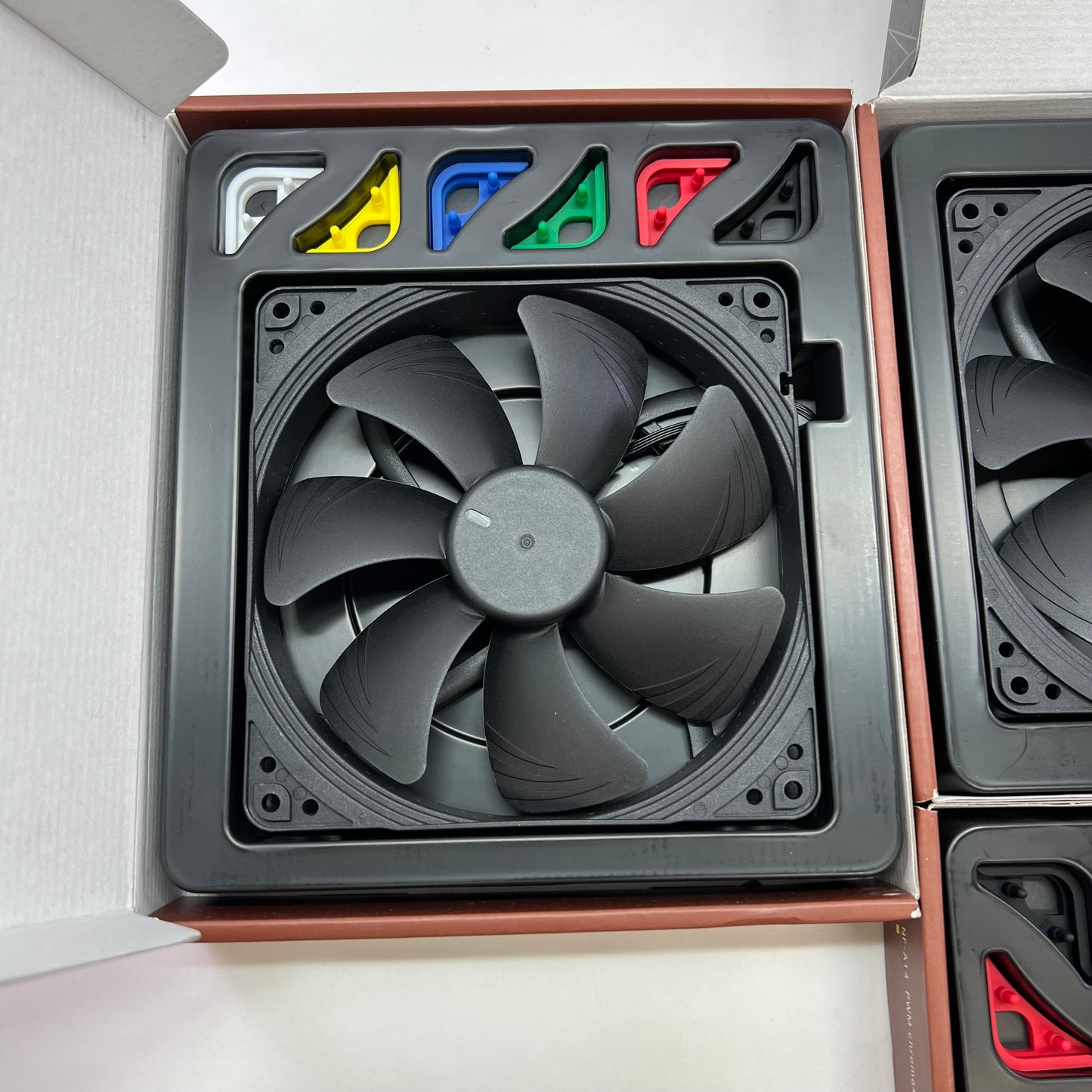 Lot of 4 Noctua NF-A14 PWM PC Cooling Fans