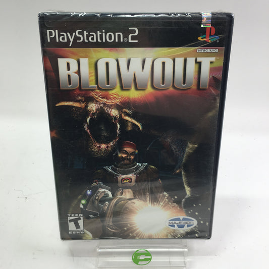 New Blowout (Sony PlayStation 2 PS2, 2003) Factory Sealed