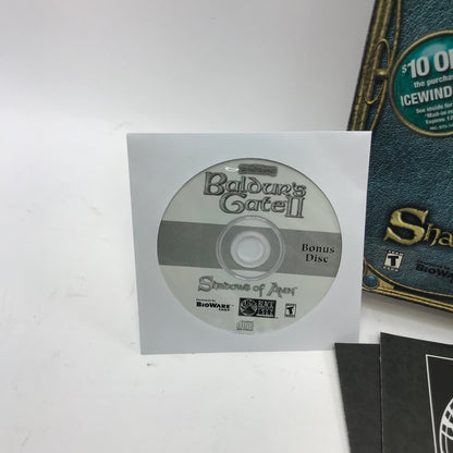Baldur's Gate II: Shadows of Amn (PC, 2000) Complete in Original Box CIB